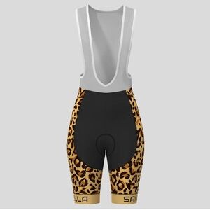 Women's Leopard Print Cycling Shorts
